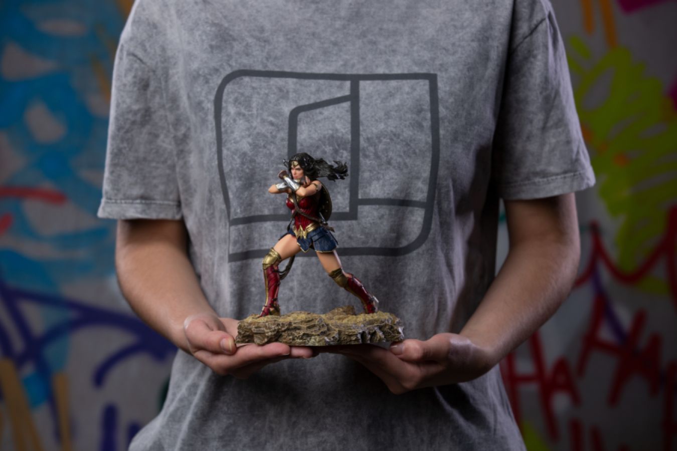 Justice League Movie: Snyder Cut - Wonder Woman 1:10 Scale Statue