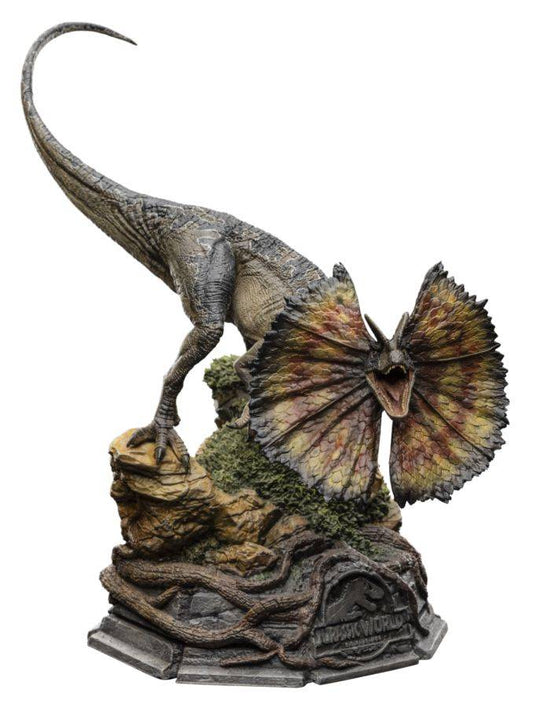 Jurassic World 3: Dominion - Dilophosaurus 1:10 Scale Statue