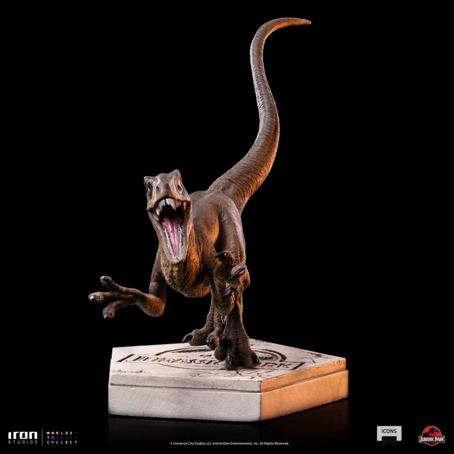 Jurassic Park - Velociraptor A Icons Statue
