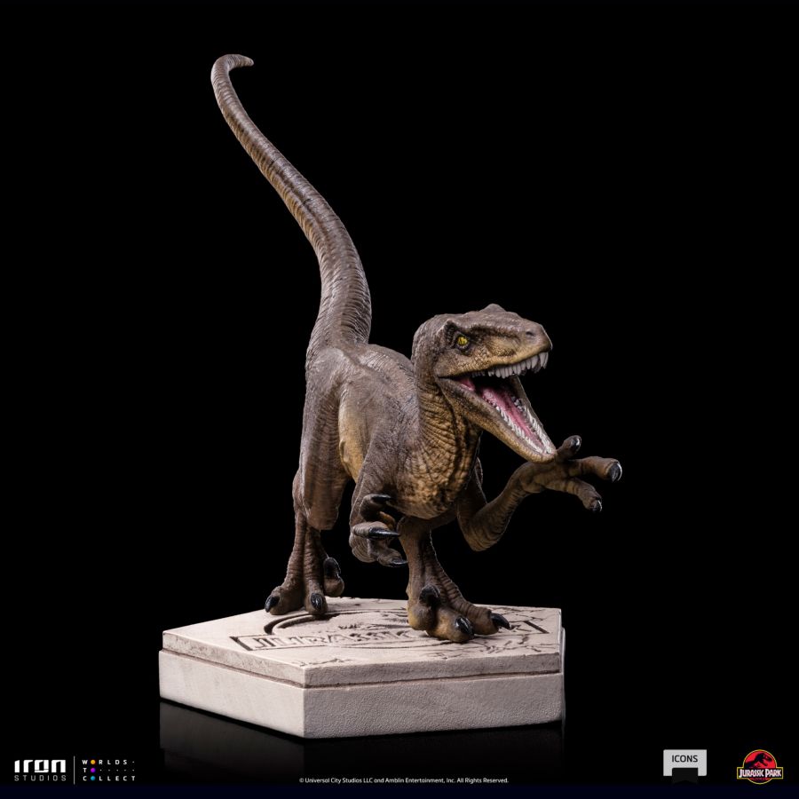 Jurassic Park - Velociraptor A Icons Statue
