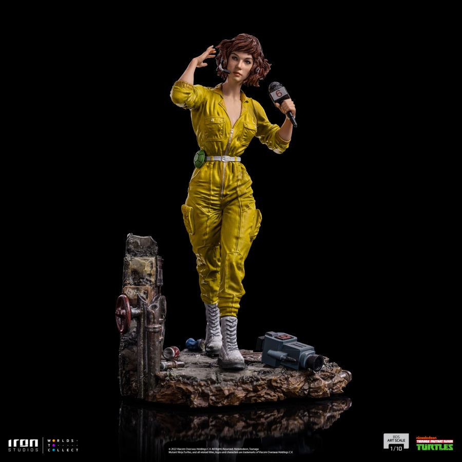 Teenage Mutant Ninja Turtles (tv 1987) - April O'Neil 1:10 Scale Statue