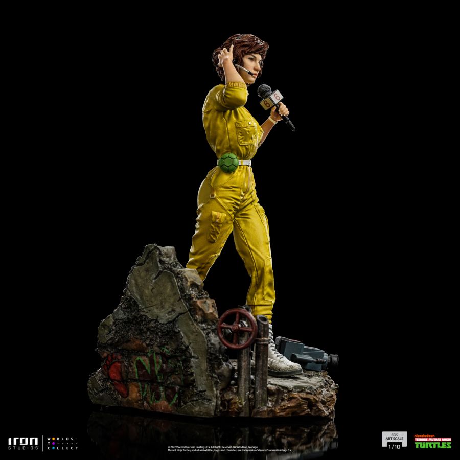 Teenage Mutant Ninja Turtles (tv 1987) - April O'Neil 1:10 Scale Statue