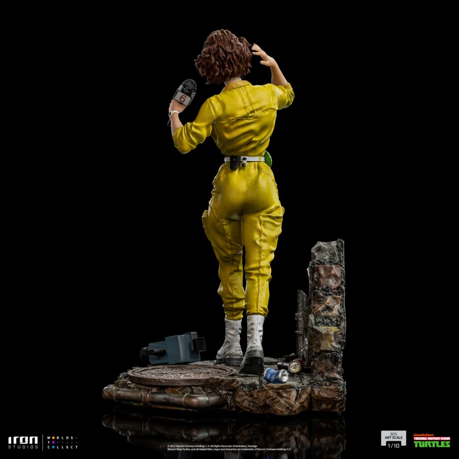 Teenage Mutant Ninja Turtles (tv 1987) - April O'Neil 1:10 Scale Statue