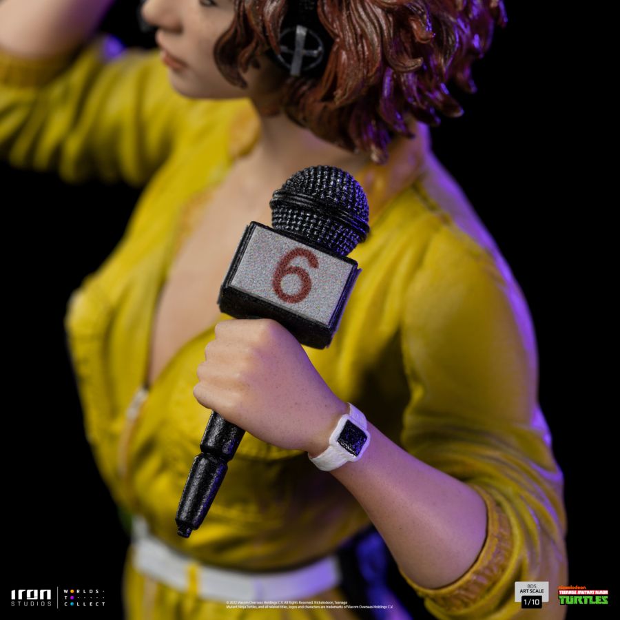 Teenage Mutant Ninja Turtles (tv 1987) - April O'Neil 1:10 Scale Statue