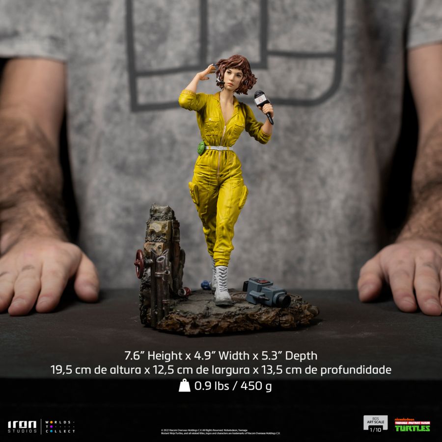 Teenage Mutant Ninja Turtles (tv 1987) - April O'Neil 1:10 Scale Statue