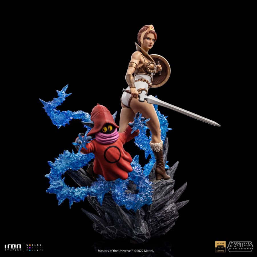 Masters of the Universe - Teela and Orko Deluxe 1:10 Statue