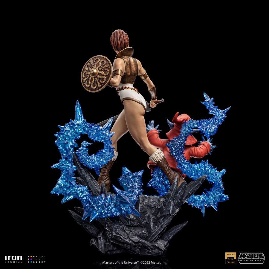 Masters of the Universe - Teela and Orko Deluxe 1:10 Statue