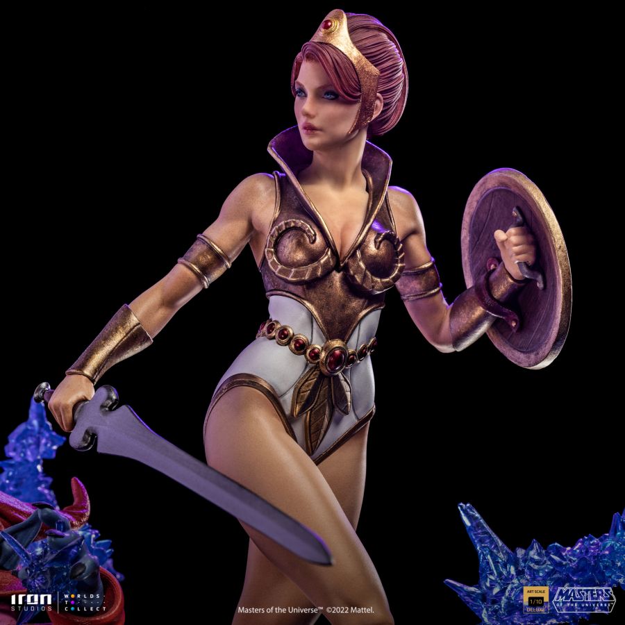 Masters of the Universe - Teela and Orko Deluxe 1:10 Statue