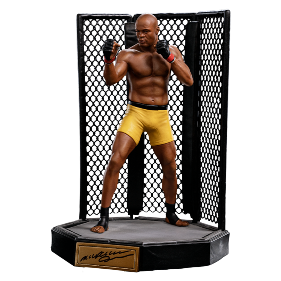 UFC - Anderson Spider Silva (Signed Version) Deluxe Art Scale 1:10 Scale  Statue