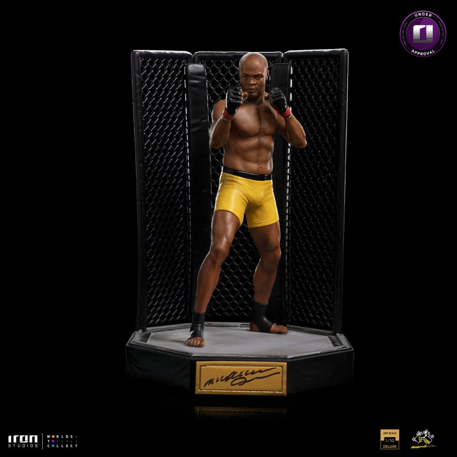UFC - Anderson "Spider" Silva (Signed Version) Deluxe Art Scale 1:10 Scale Statue