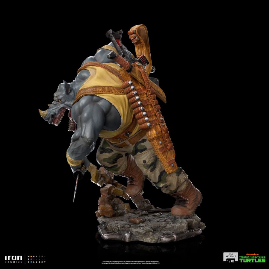 Teenage Mutant Ninja Turtles - Rocksteady 1:10 Scale Statue