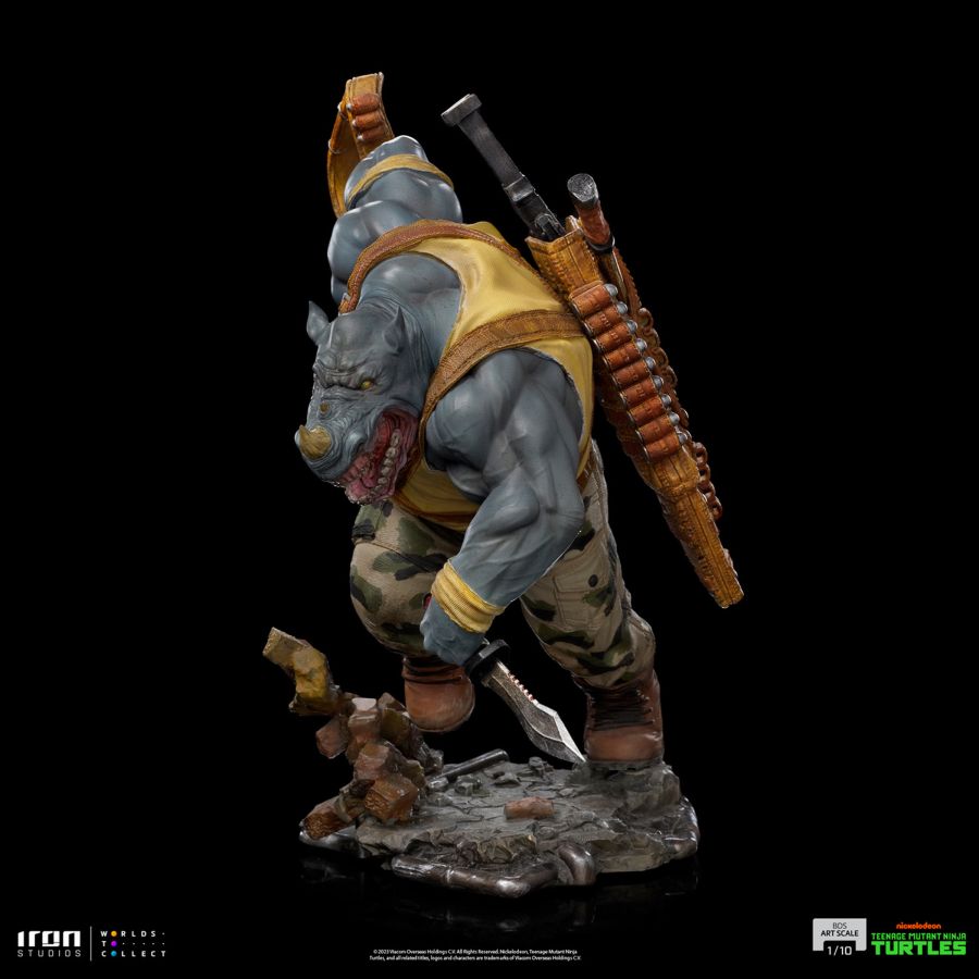 Teenage Mutant Ninja Turtles - Rocksteady 1:10 Scale Statue