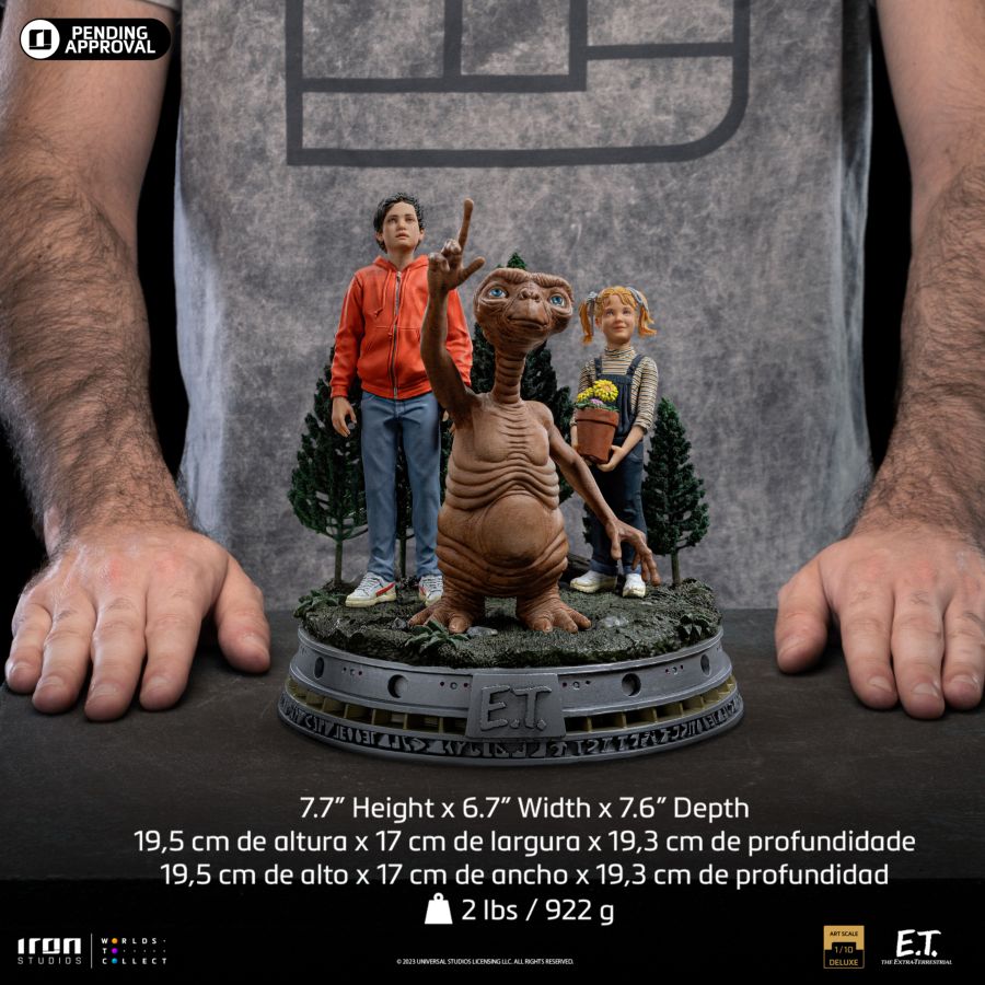 E.T. - Elliot & Gertie Deluxe 1:10 Scale Statue