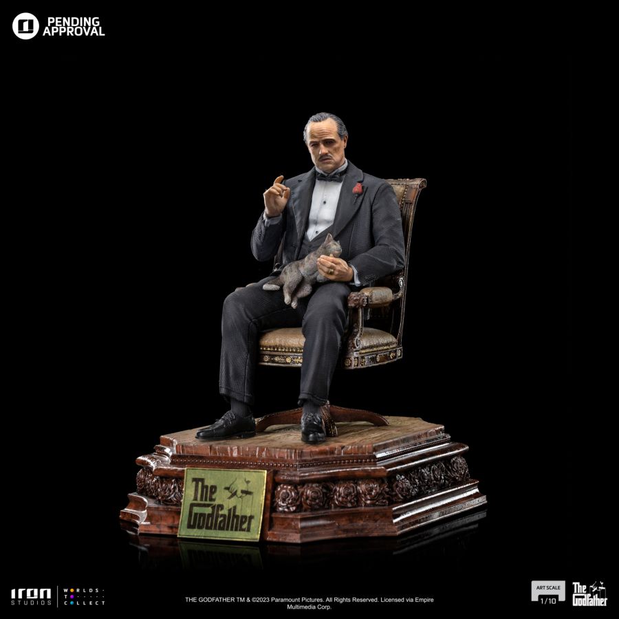 Godfather - Don Vito Corleone 1:10 Scale Statue
