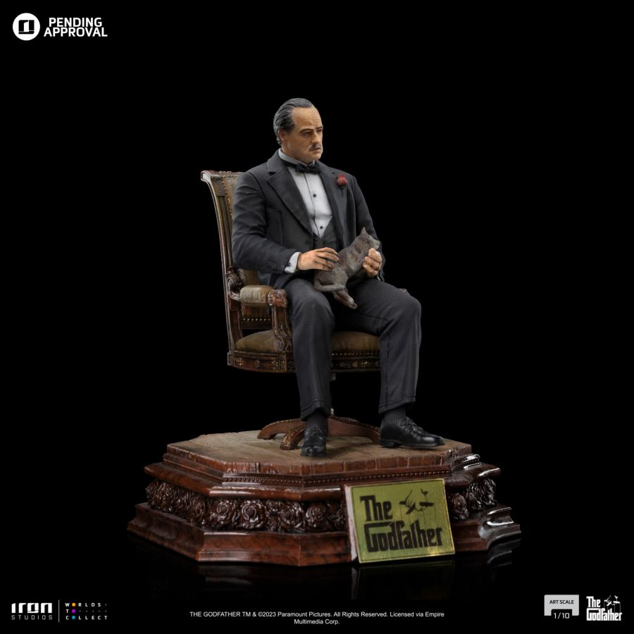 Godfather - Don Vito Corleone 1:10 Scale Statue