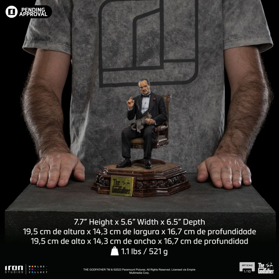 Godfather - Don Vito Corleone 1:10 Scale Statue