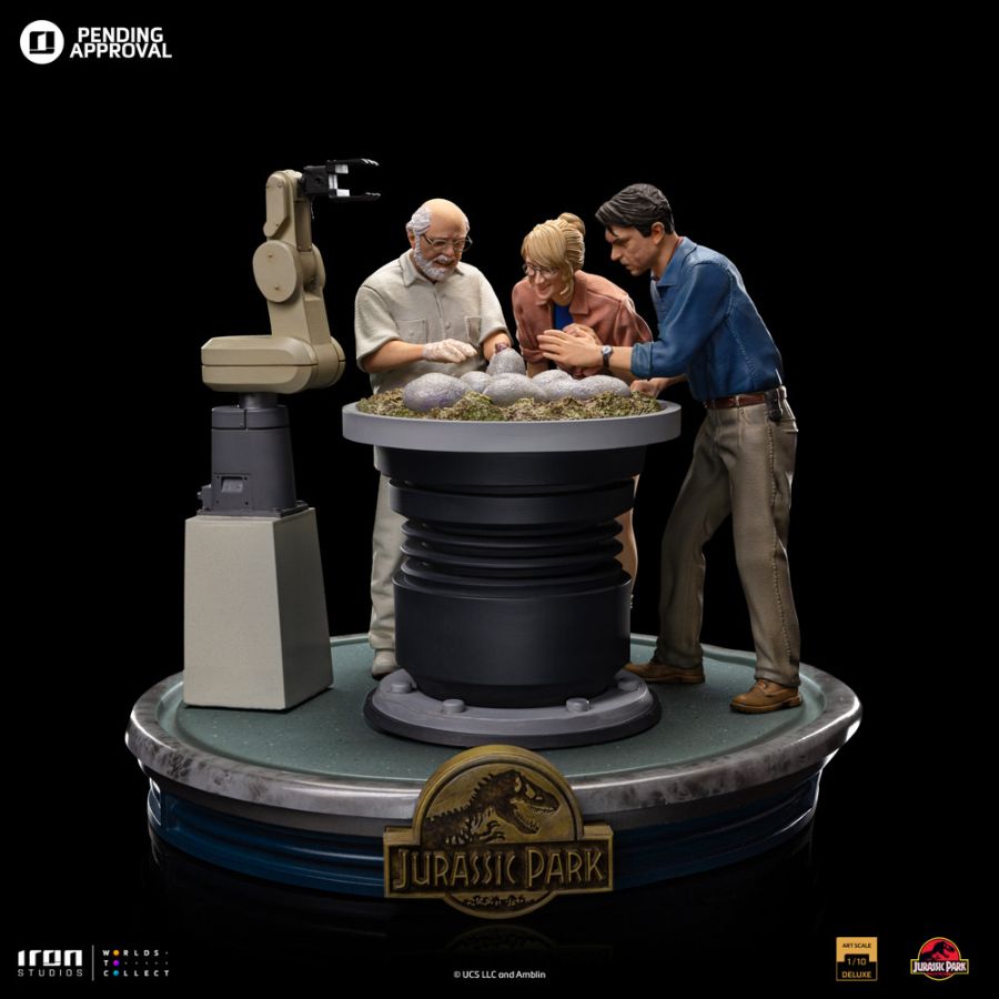 Jurassic Park - Dino Hatchling Deluxe 1:10 Statue