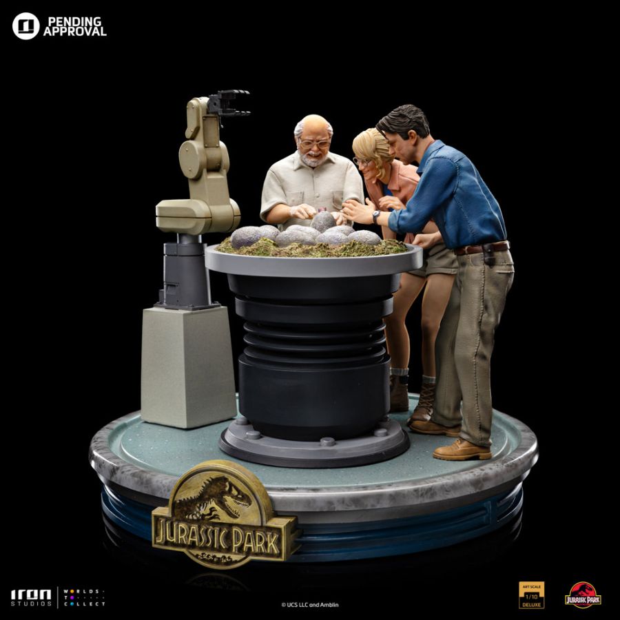 Jurassic Park - Dino Hatchling Deluxe 1:10 Statue