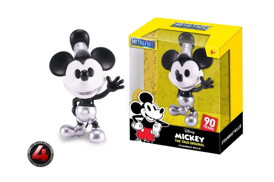 Disney - Steamboat Willie 4" Metals - Ozzie Collectables