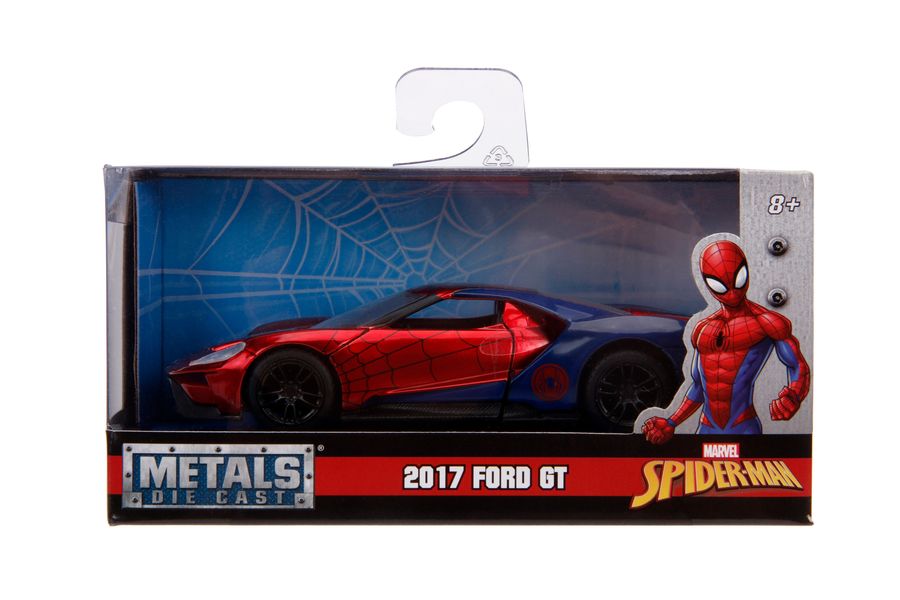 Spider-Man - 2017 Ford GT 1:32 Hollywood Ride - Ozzie Collectables