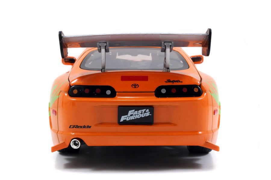 Fast & Furious - 1995 Toyota Supra 1:24 with Brian Hollywood Ride - Ozzie Collectables
