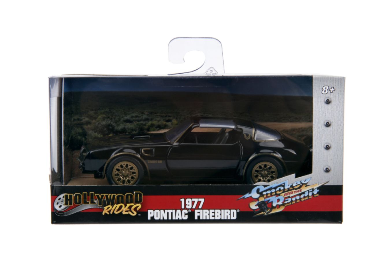 Smokey & the Bandit - 1977 Pontiac Firebird 1:32 Hollywood Ride - Ozzie Collectables
