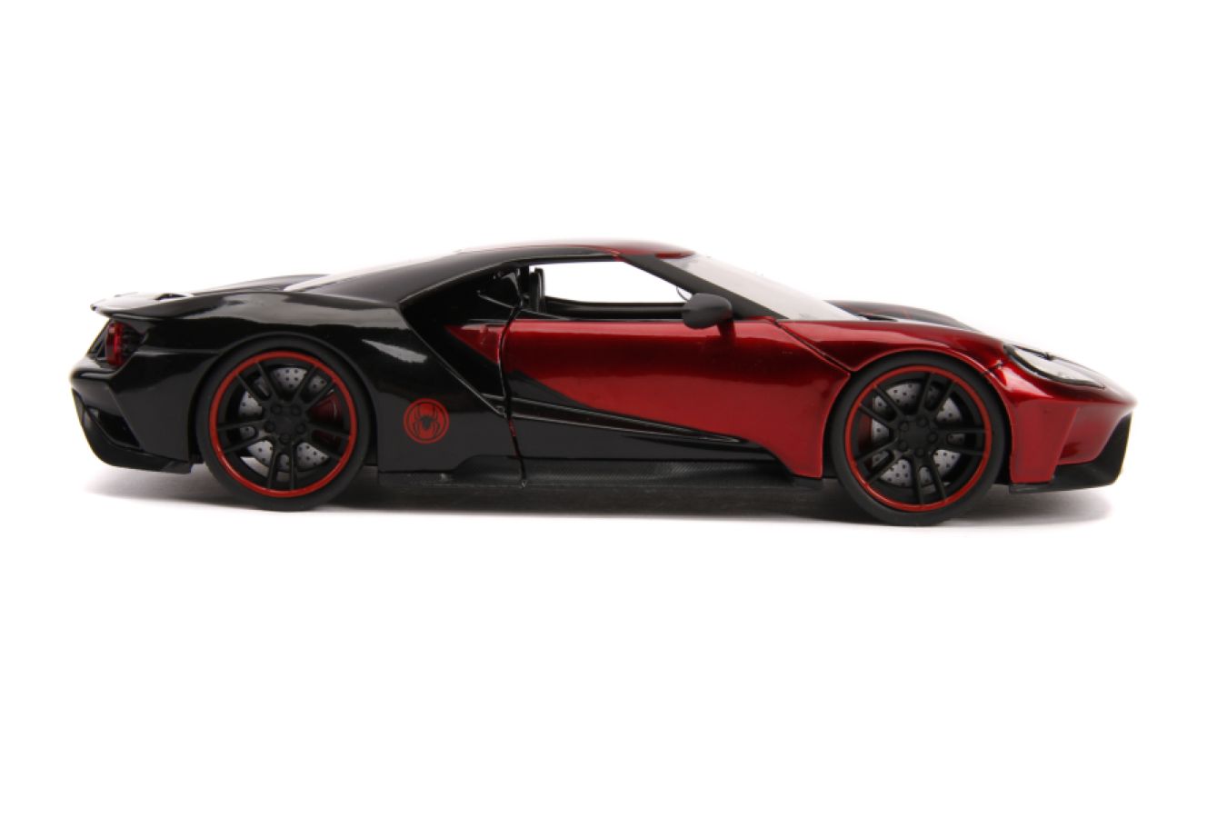 Spider-Man - Miles Morales 2017 Ford GT 1:24 Scale Hollywood Ride - Ozzie Collectables