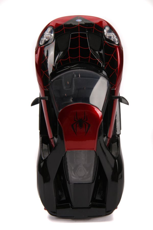 Spider-Man - Miles Morales 2017 Ford GT 1:24 Scale Hollywood Ride - Ozzie Collectables