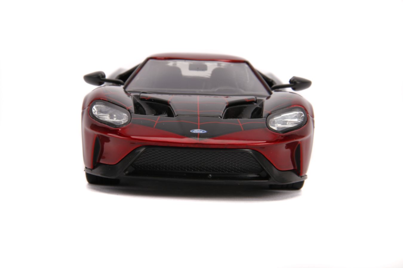 Spider-Man - Miles Morales 2017 Ford GT 1:24 Scale Hollywood Ride - Ozzie Collectables