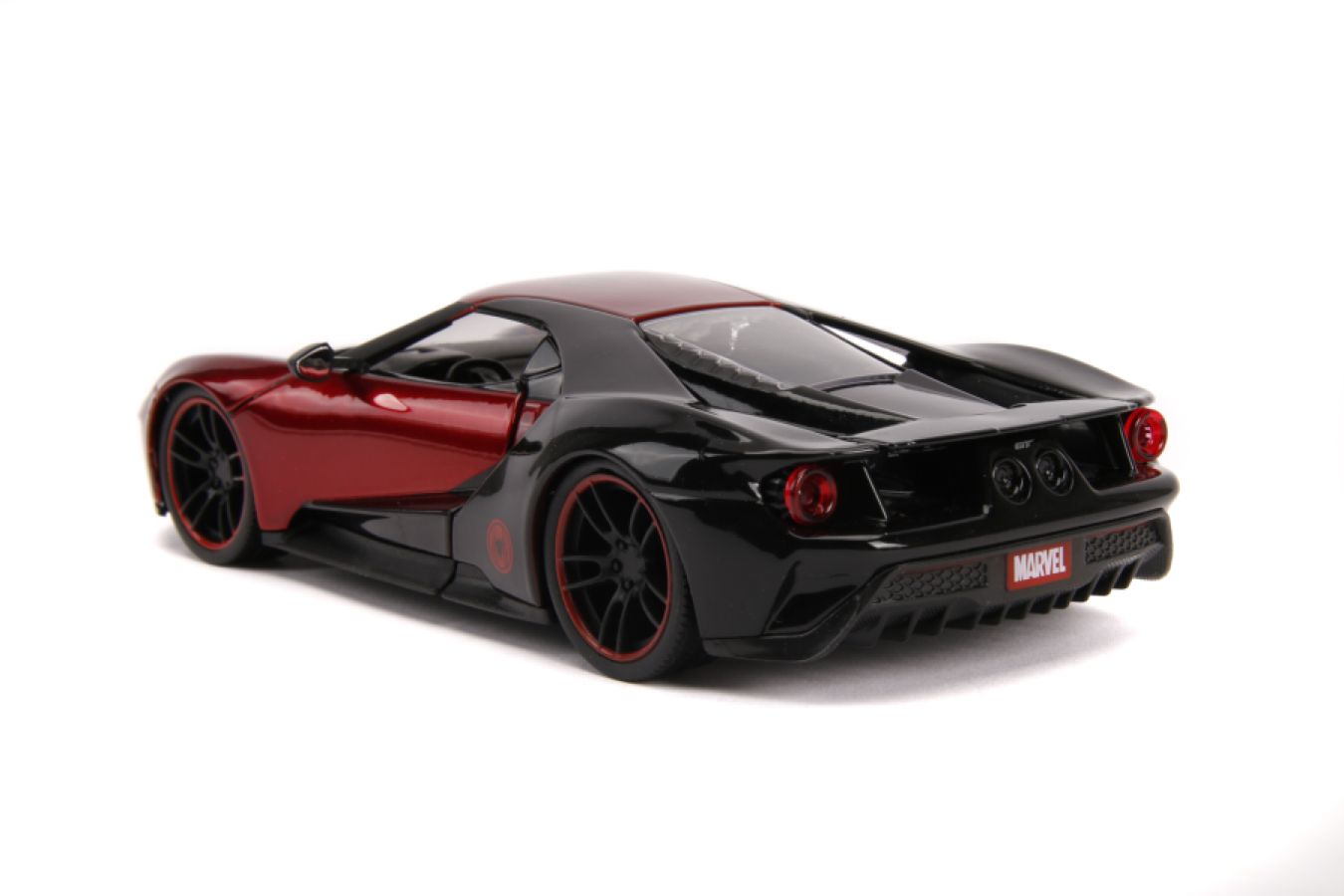 Spider-Man - Miles Morales 2017 Ford GT 1:24 Scale Hollywood Ride - Ozzie Collectables