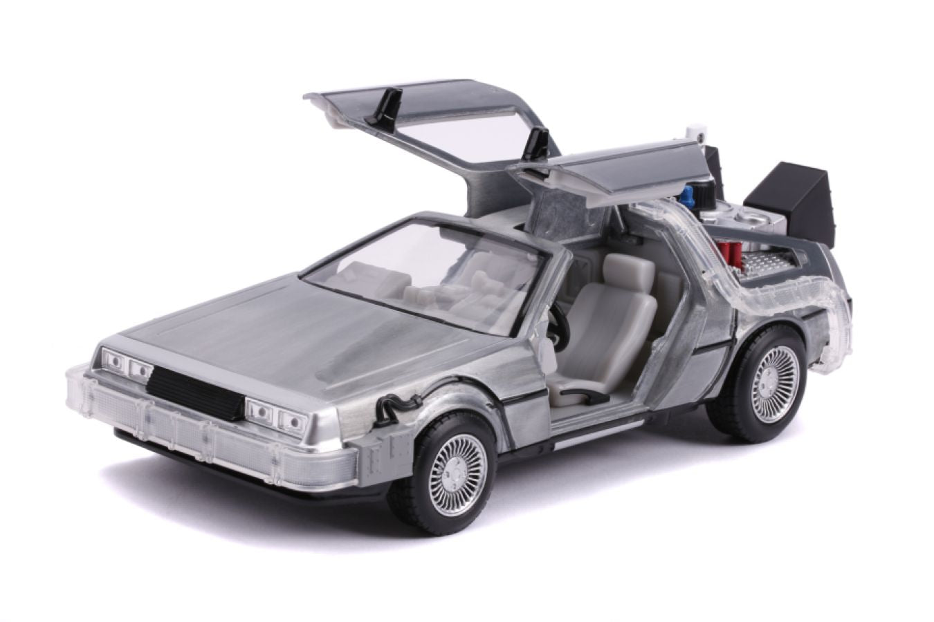 Back to the Future 2 - Delorean 1:24 Scale Hollywood Ride - Ozzie Collectables