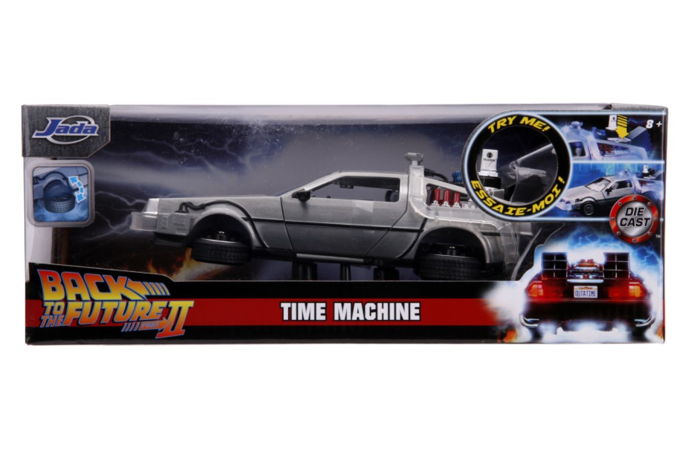 Back to the Future 2 - Delorean 1:24 Scale Hollywood Ride - Ozzie Collectables