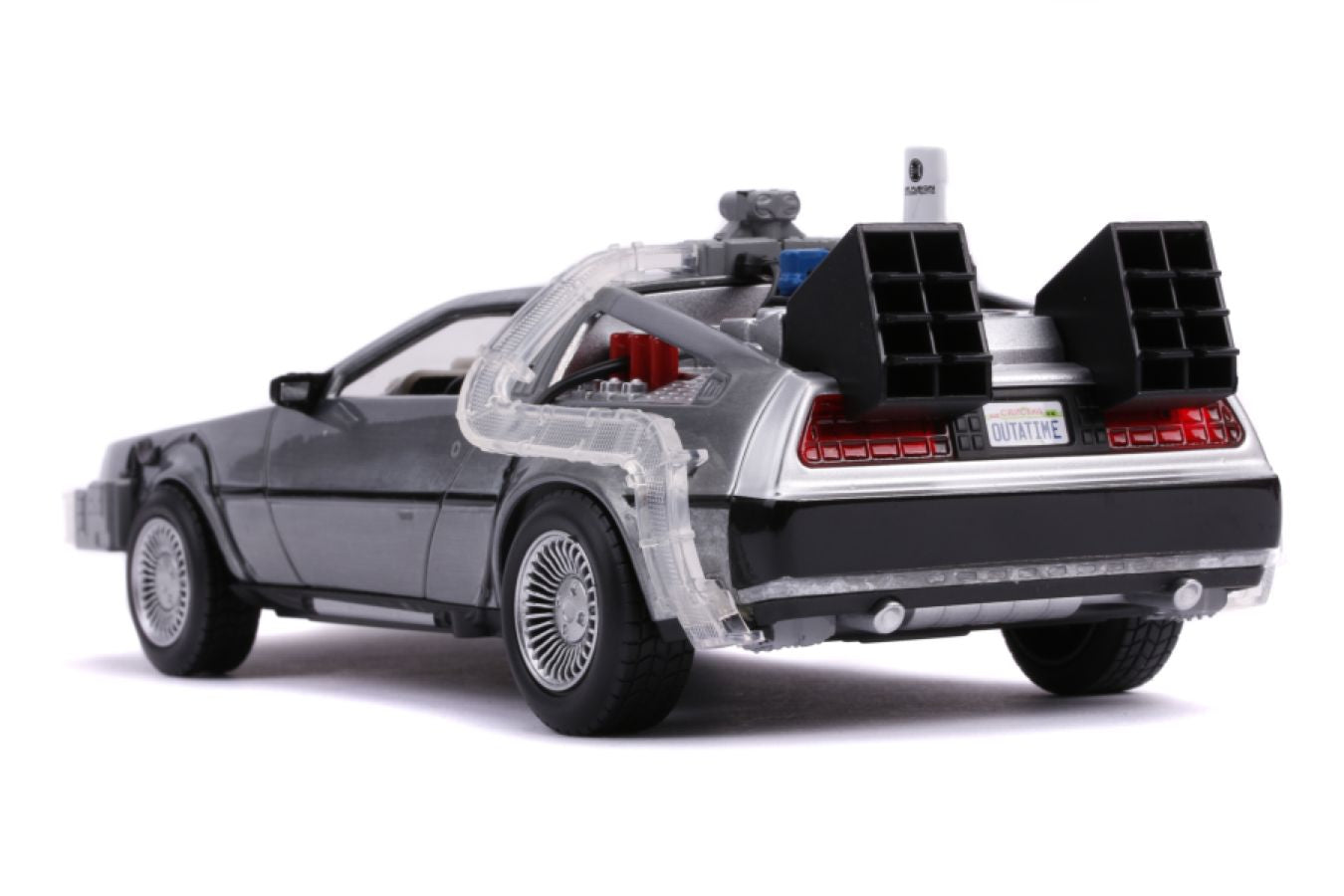 Back to the Future 2 - Delorean 1:24 Scale Hollywood Ride - Ozzie Collectables