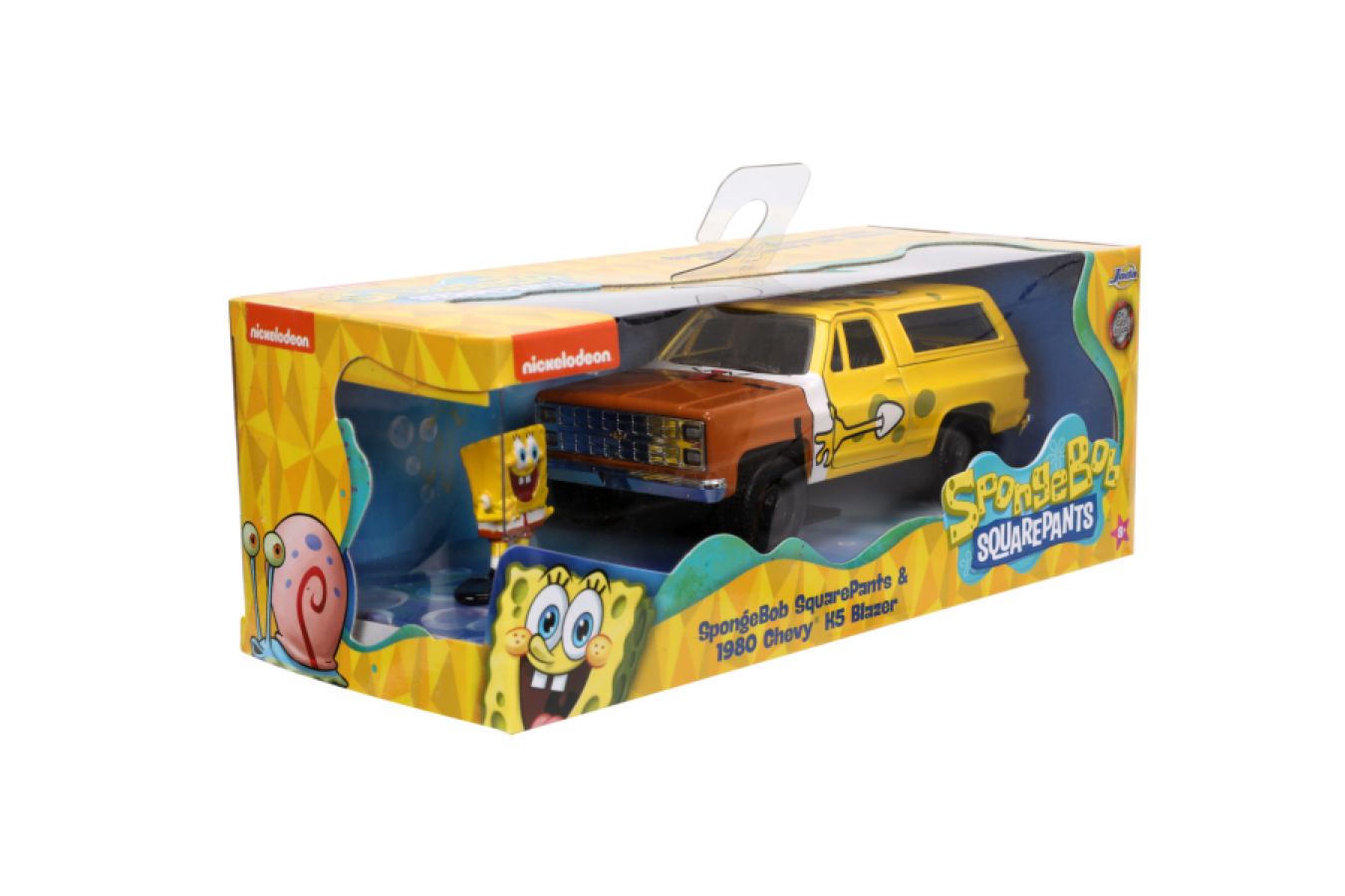 SpongeBob SquarePants - 1980 Chevy K5 Blazer with SpongeBob 1:32 Scale Hollywood Ride