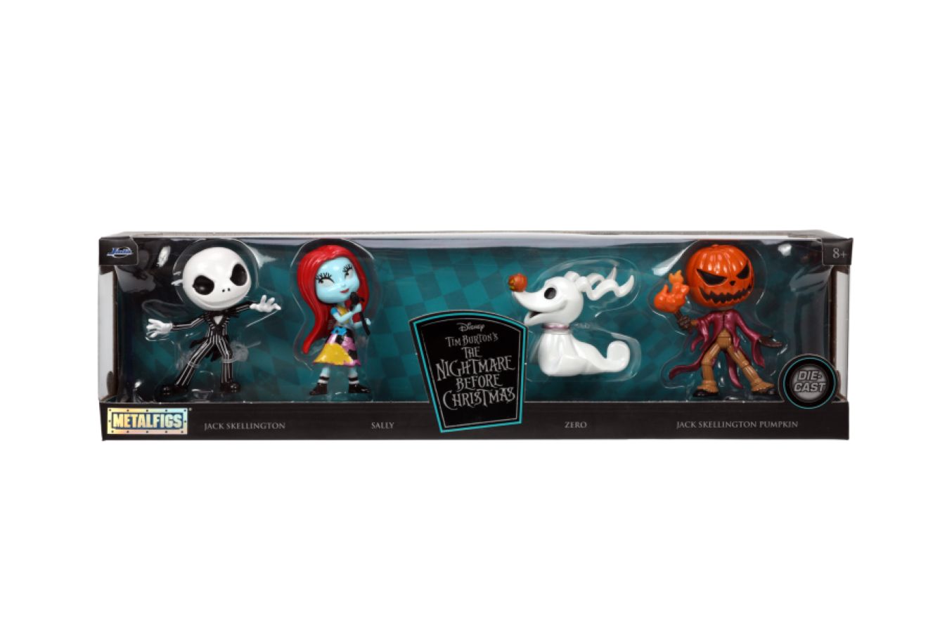 Nightmare Before Christmas - 2.5" Diecast MetalFig 4-Pack