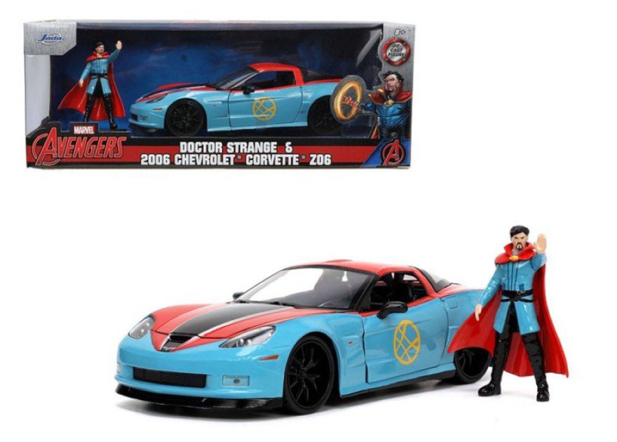 Avengers (comics) - Doctor Strange & 2006 Chevrolet Corvette Z06 1:24 Scale