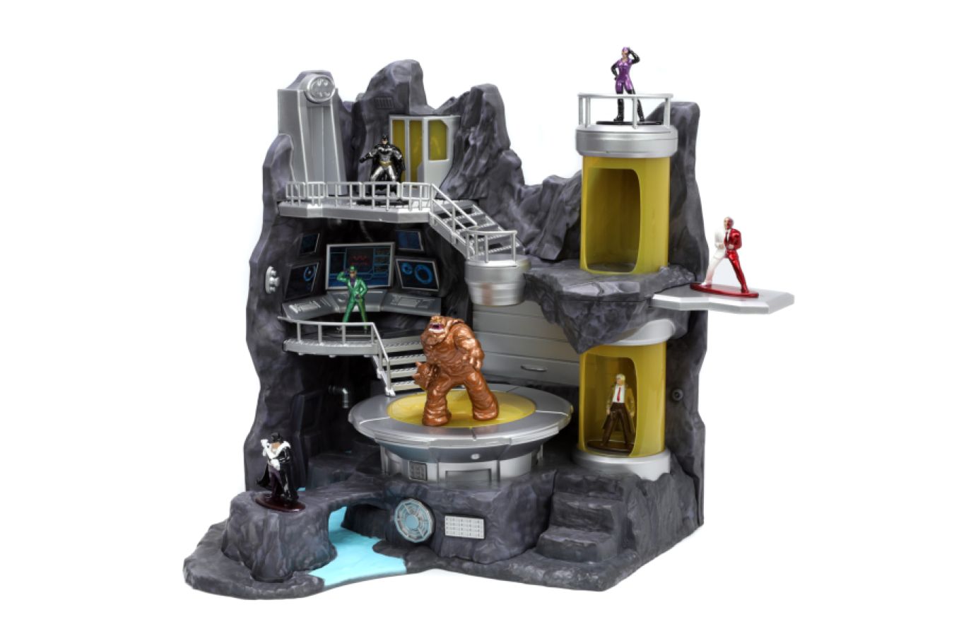 DC Comics - Batcave NanoScene with Figures Value Box