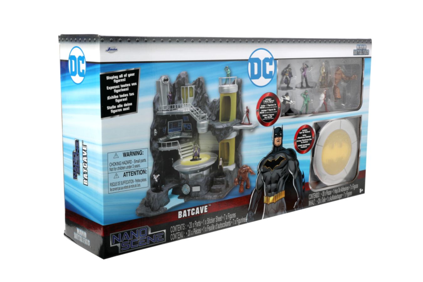 DC Comics - Batcave NanoScene with Figures Value Box