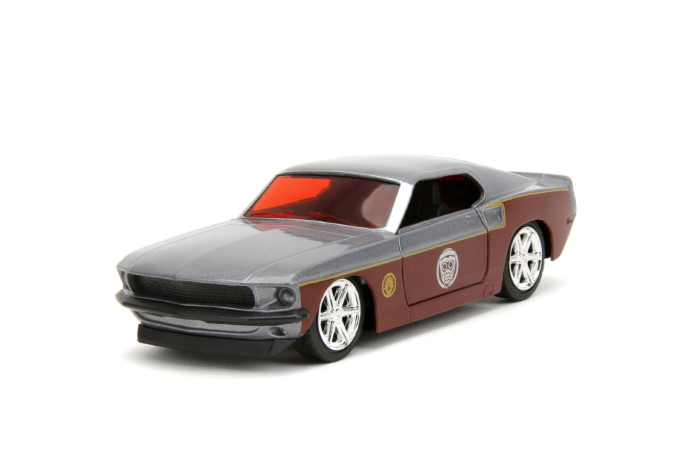 Marvel Comics - 1969 Ford Mustang Fastback 1:32 Scale Vehicle with Star Lord Figure