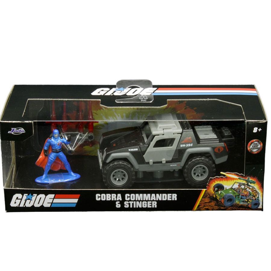 G.I. Joe - Cobra Commander & Stinger 1:32 Scale Hollywood Ride