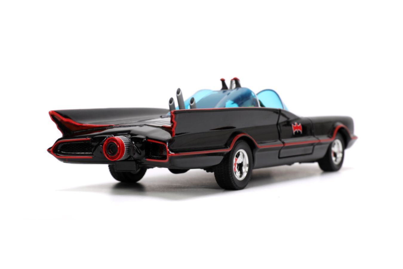 Batman (TV) - Classic Batmobile with 4 Figures 1:24 Scale Set