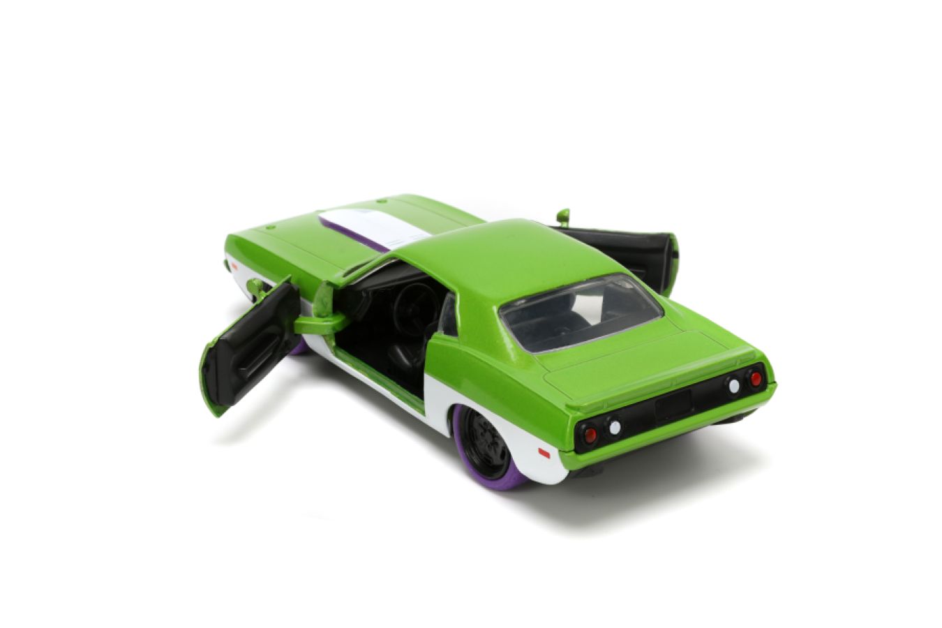 Marvel Comics - 1973 Plymouth Barracuda 1:32 Scale Vehicle with She-Hulk Figure
