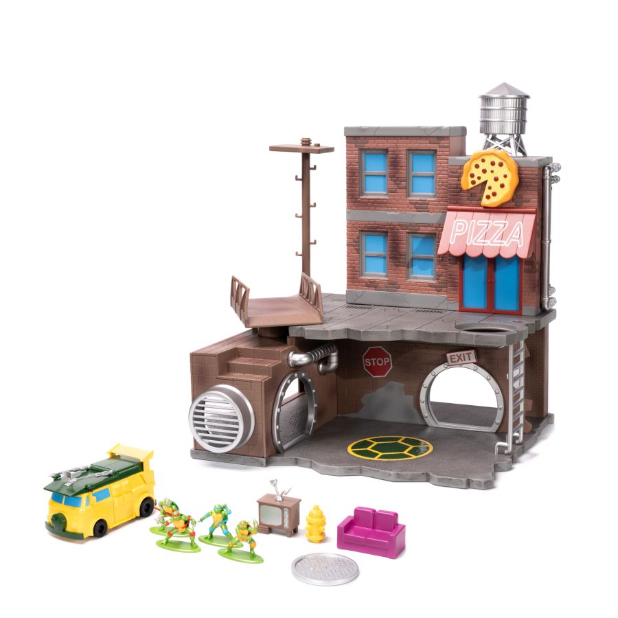 Teenage Mutant Ninja Turtles - Nanoscene Value Box with 4 Figures