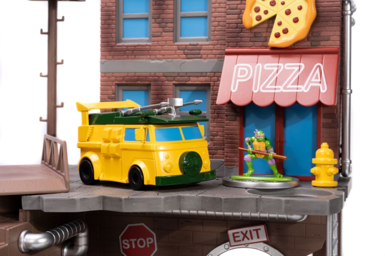 Teenage Mutant Ninja Turtles - Nanoscene Value Box with 4 Figures