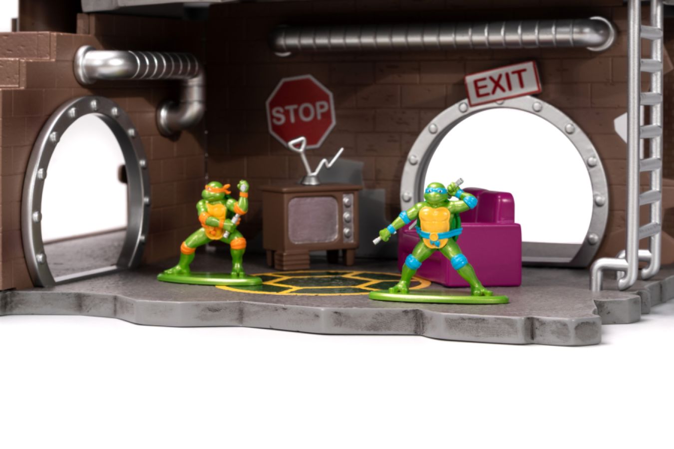 Teenage Mutant Ninja Turtles - Nanoscene Value Box with 4 Figures