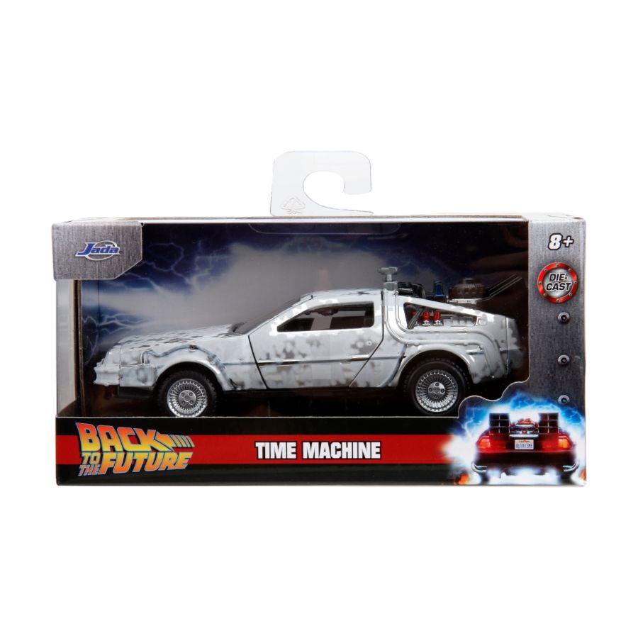 Back to the Future - Time Machine (Frost Covered) 1:32 Scale Die-Cast