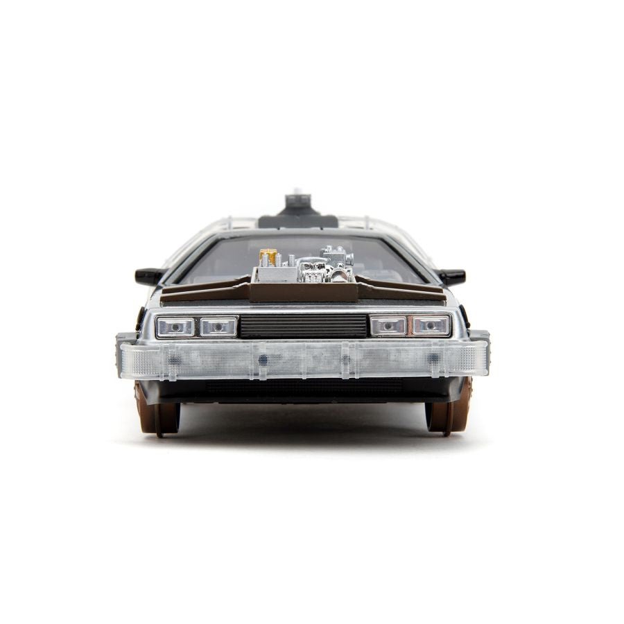 Back to the Future 3 - Delorean 1:24 Diecast Vehicle (with Sound)
