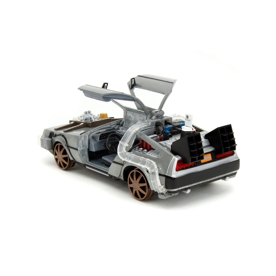 Back to the Future 3 - Delorean 1:24 Diecast Vehicle (with Sound)