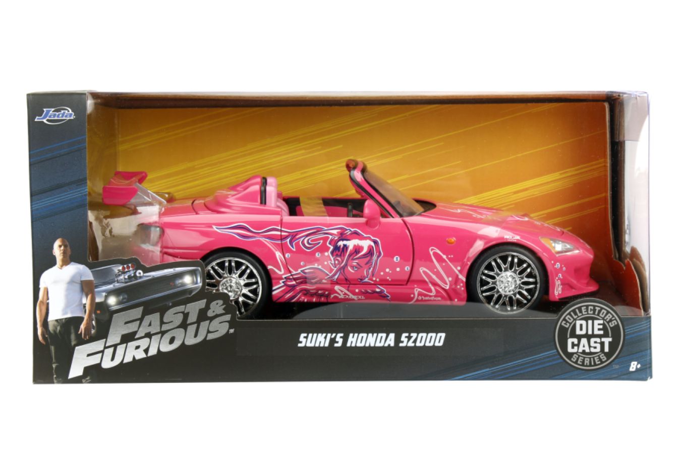 Fast and Furious - Suki's 2001 Honda S2000 1:24 Scale Hollywood Ride