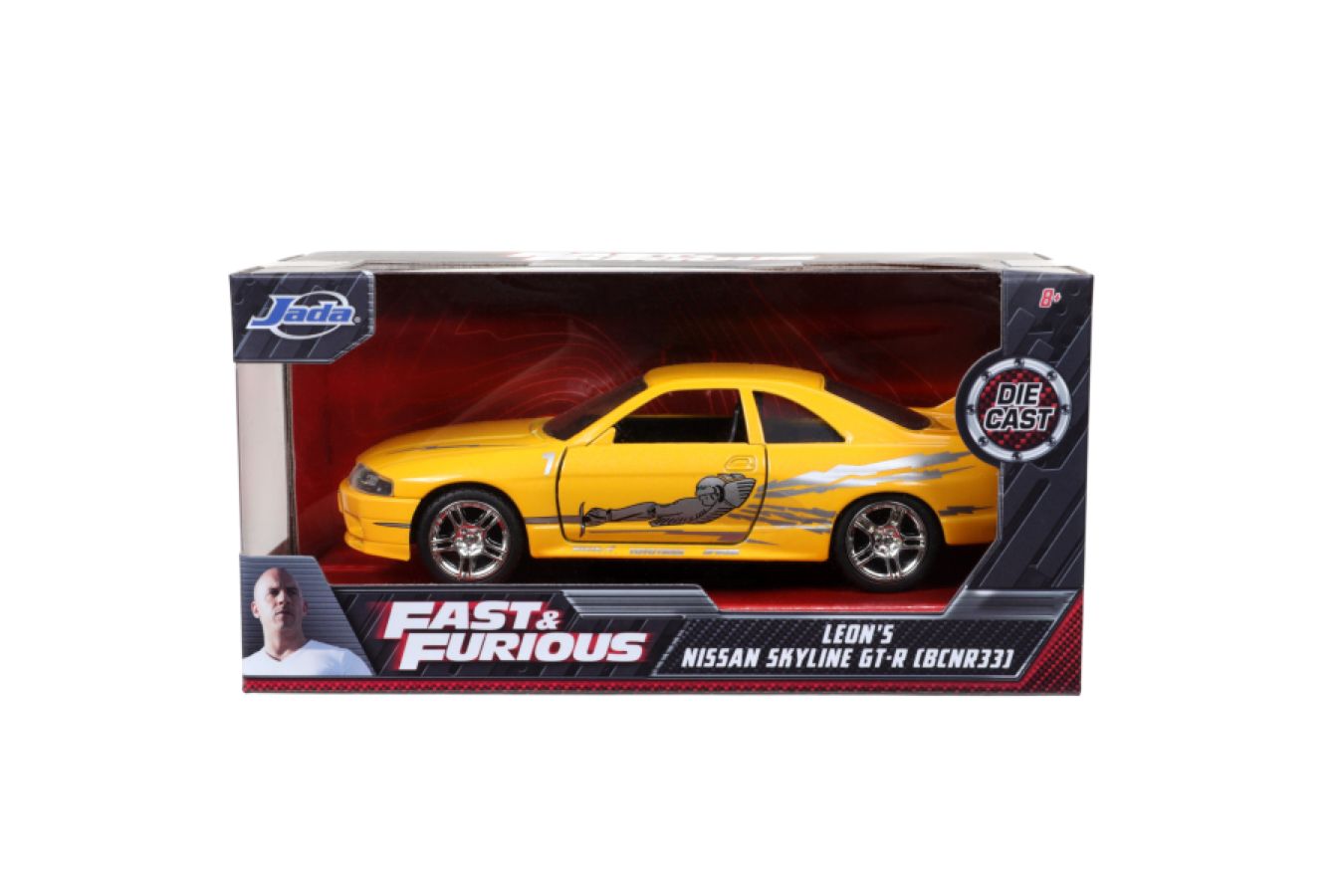 Fast and Furious - 1995 Nissan Skyline GTR R33 1:32 Scale Hollywood Ride
